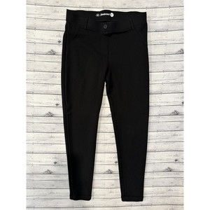 BETABRAND Womens Stretch Pants Size Medium Black Yoga Skinny W1166-BK Career